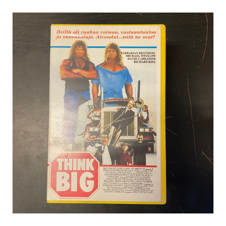 Think Big VHS (VG+/VG+) -komedia-