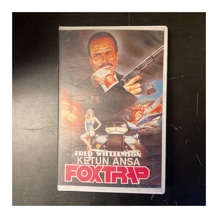 Foxtrap - Ketun ansa VHS (VG+/VG+) -toiminta-