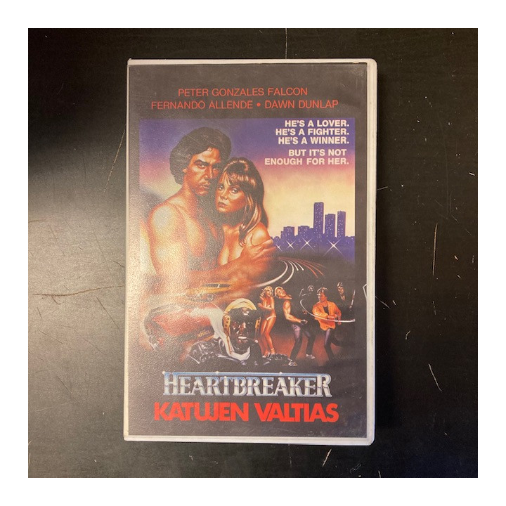 Heartbreaker - katujen valtias VHS (VG+/M-) -draama-