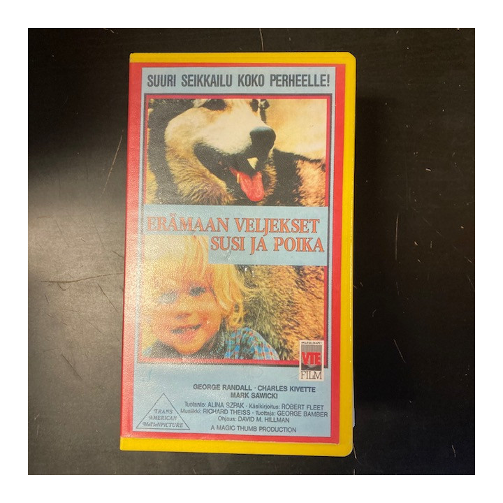 Erämaan veljekset VHS (VG+/M-) -draama-