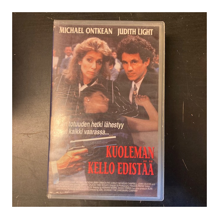 Kuoleman kello edistää VHS (VG+/VG) -draama-