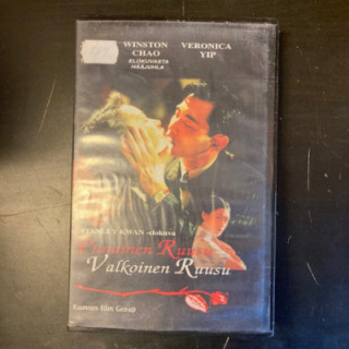 Punainen ruusu, valkoinen ruusu VHS (VG+/VG) -draama-