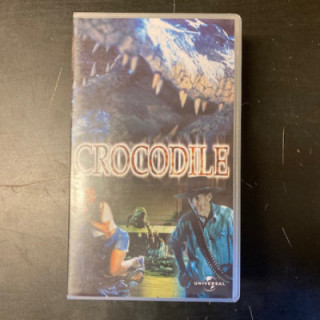 Crocodile VHS (VG+/M-) -kauhu-