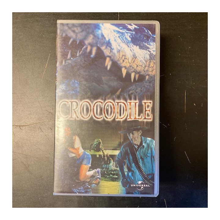 Crocodile VHS (VG+/M-) -kauhu-