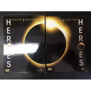 Heroes - Kausi 1 osat 1 ja 2 7DVD (VG+/VG+) -tv-sarja-