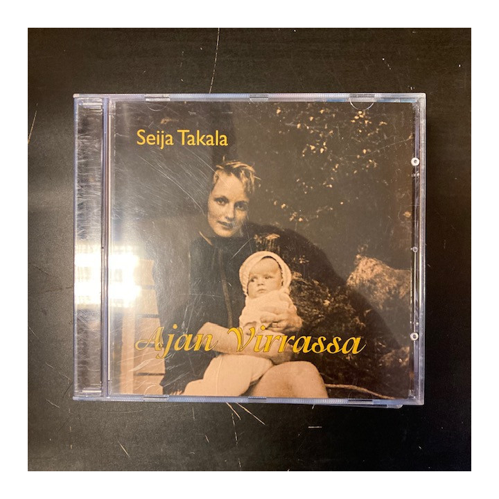 Seija Takala - Ajan virrassa CD (VG+/M-) -iskelmä-