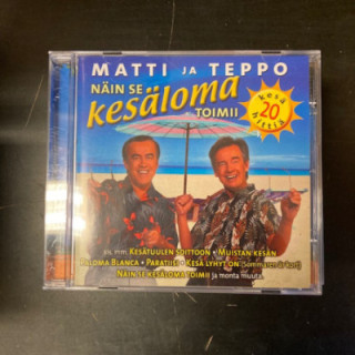 Matti ja Teppo - Näin se kesäloma toimii CD (M-/VG+) -iskelmä-