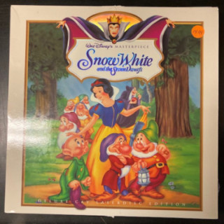 Snow White And The Seven Dwarfs (deluxe edition) LaserDisc (M-/VG+) -animaatio-