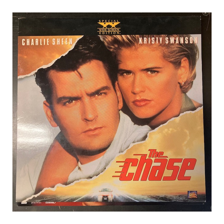 Chase LaserDisc (VG+-M-/VG+) -toiminta-