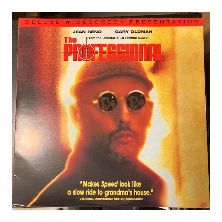 Professional (Leon) LaserDisc (VG+/VG+) -toiminta/draama-