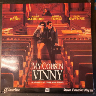 My Cousin Vinny LaserDisc (VG+/VG+) -komedia-