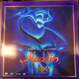 Aladdin LaserDisc (VG+-M-/VG+) -animaatio-