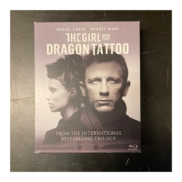 Girl With The Dragon Tattoo Blu-ray (M-/VG+) -jännitys-