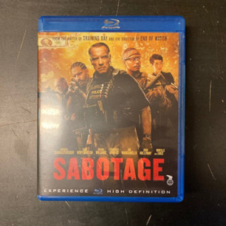 Sabotage Blu-ray (M-/M-) -toiminta-
