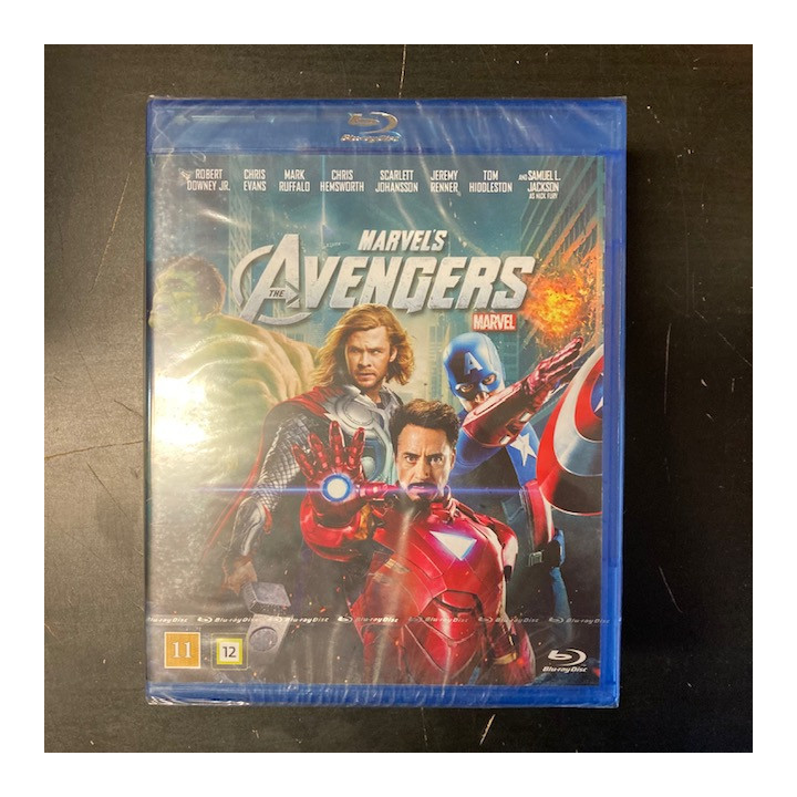 Avengers Blu-ray (avaamaton) -toiminta/sci-fi-