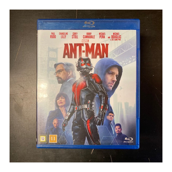 Ant-Man Blu-ray (M-/M-) -toiminta/sci-fi-