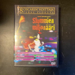 Slummien miljonääri DVD (VG+/M-) -draama-