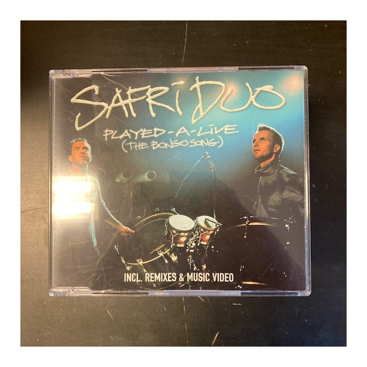 Safri Duo - Played-A-Live (The Bongo Song) CDS (M-/M-) -trance-