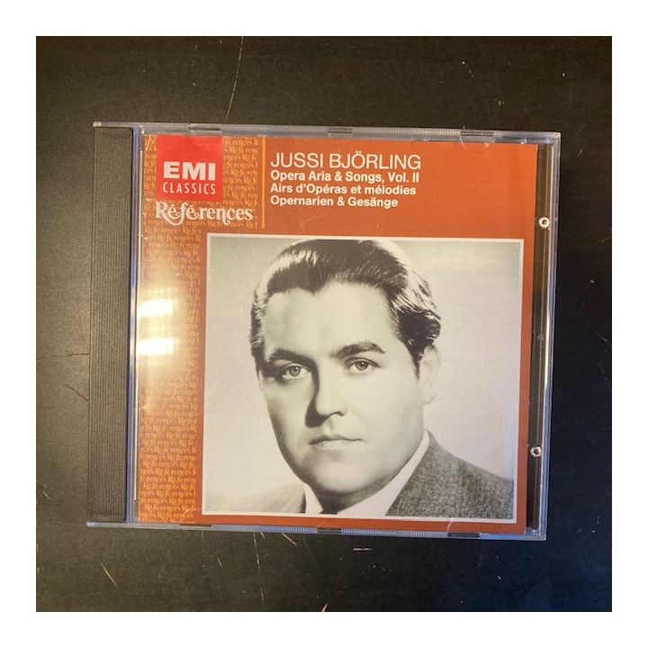 Jussi Björling - Opera Arias, Duets & Songs, Vol. II CD (VG+/VG+) -klassinen-