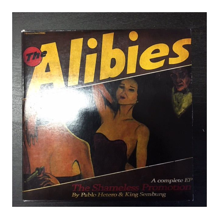 Alibies - The Shameless Promotion CDEP (VG+/VG+) -synthpop-