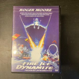 Fire, Ice, Dynamite - pelkkää dynamiittia DVD (VG+/M-) -toiminta/komedia-
