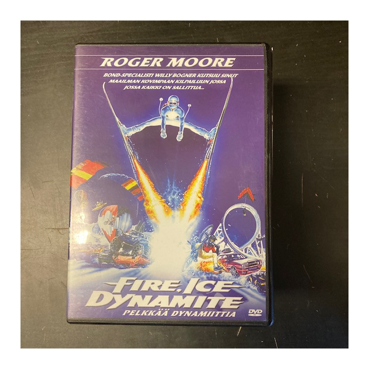 Fire, Ice, Dynamite - pelkkää dynamiittia DVD (VG+/M-) -toiminta/komedia-