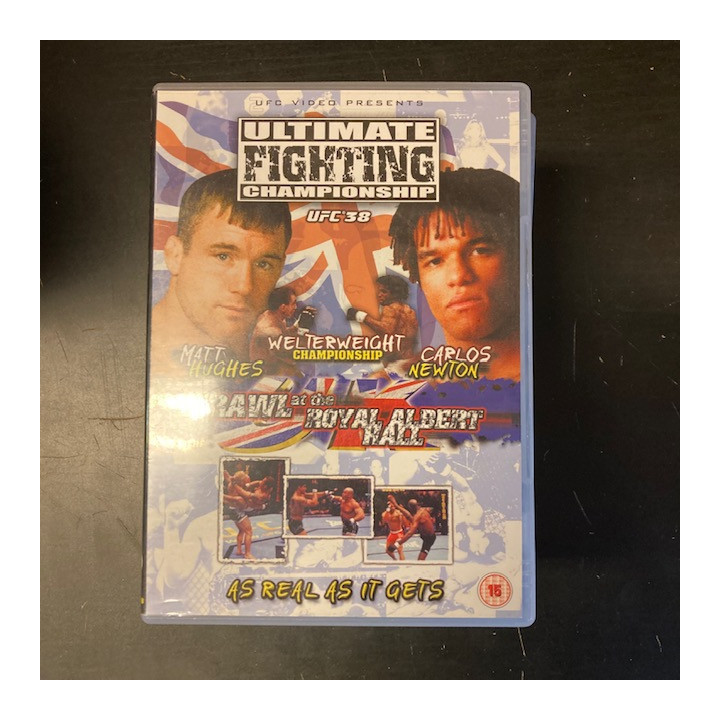 UFC 38 - Brawl At The Royal Albert Hall DVD (VG/M-) -vapaaottelu-