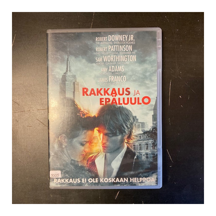 Rakkaus ja epäluulo DVD (VG/M-) -draama-