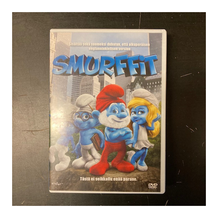 Smurffit DVD (VG+/M-) -animaatio-