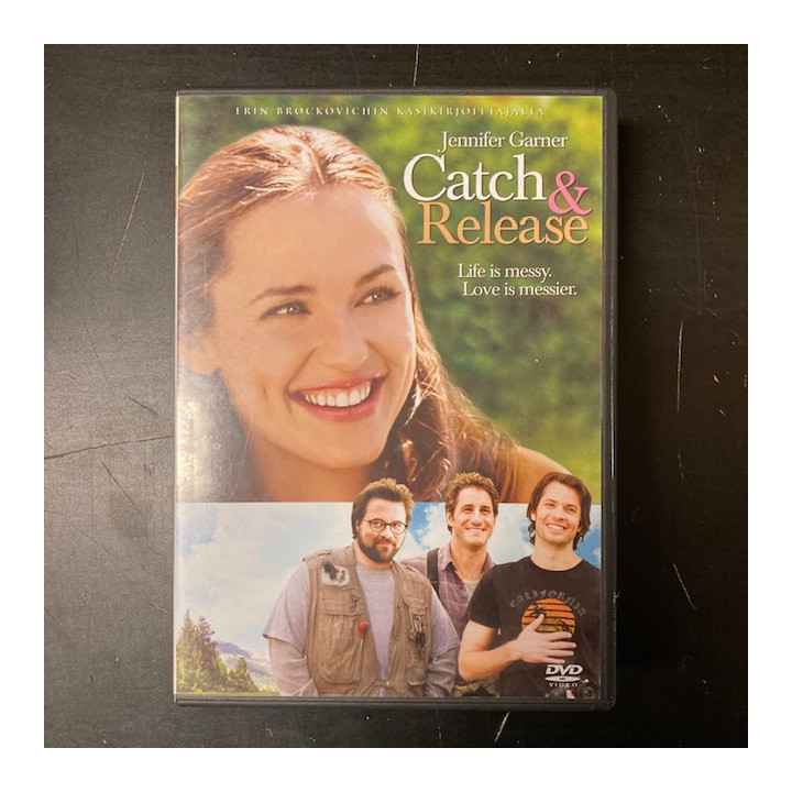 Catch & Release DVD (VG+/M-) -komedia/draama-