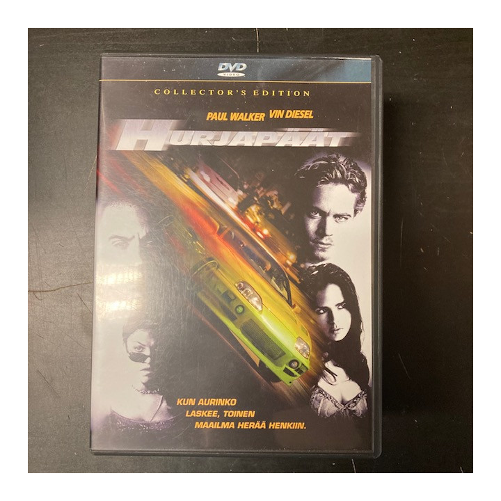 Hurjapäät (collector's edition) DVD (VG+/M-) -toiminta-