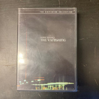 Vanishing (1988) (the criterion collection) DVD (M-/M-) -jännitys- (R1 NTSC/ei suomenkielistä tekstitystä)
