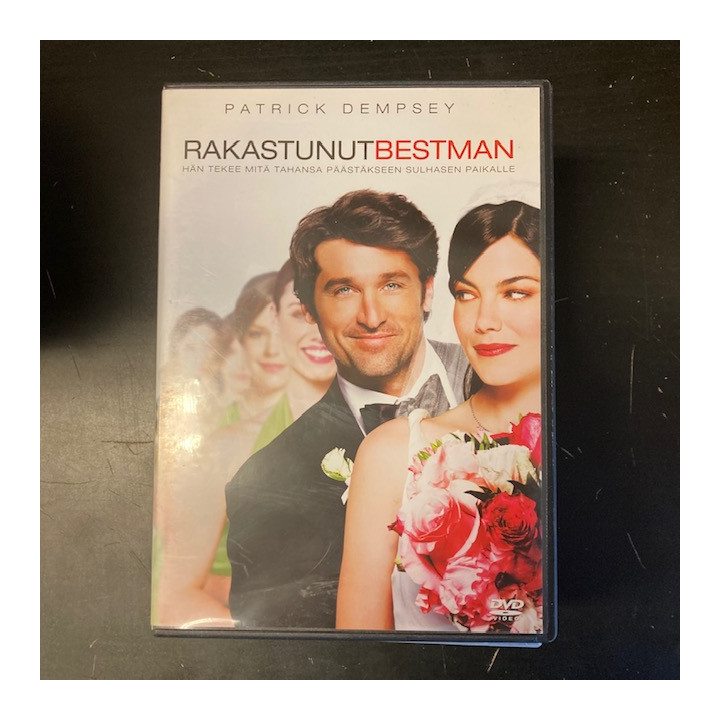 Rakastunut bestman DVD (VG+/M-) -komedia-