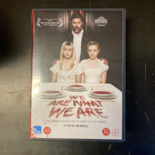 We Are What We Are DVD (M-/M-) -kauhu-