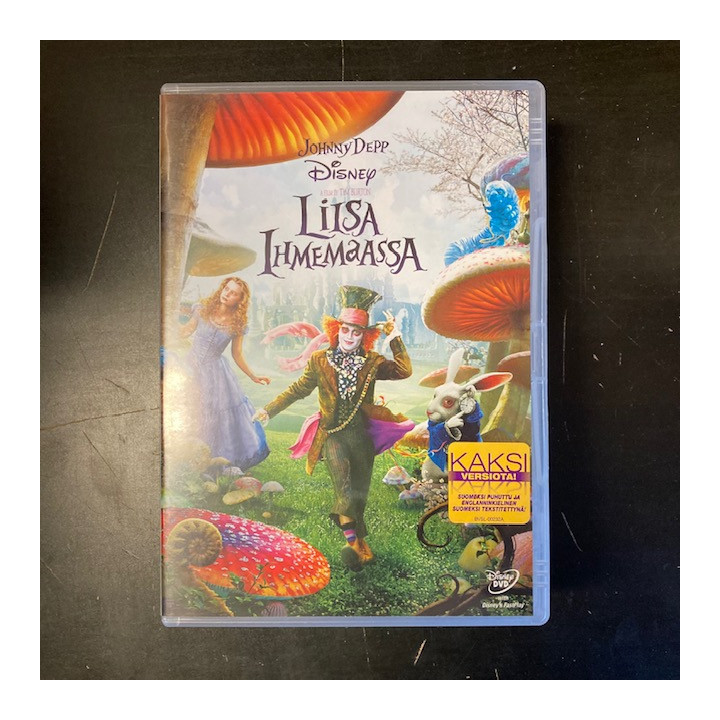 Liisa Ihmemaassa (2010) DVD (M-/M-) -seikkailu-