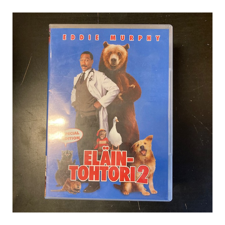 Eläintohtori 2 DVD (VG+/M-) -komedia-