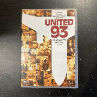 United 93 DVD (M-/M-) -toiminta/draama-