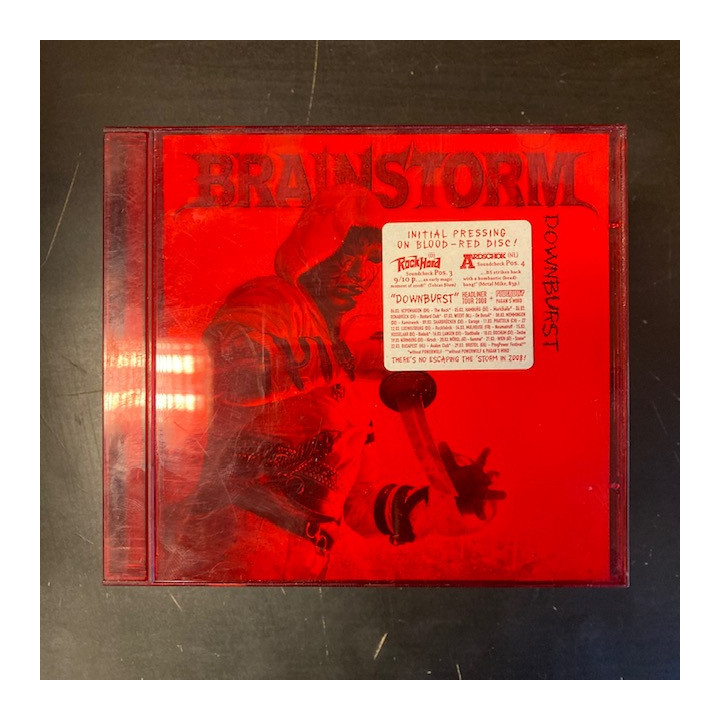 Brainstorm - Downburst (limited edition) CD (VG+/M-) -power metal-