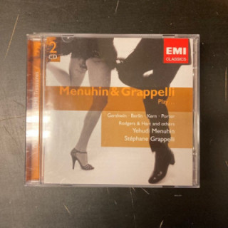 Stephane Grappelli & Yehudi Menuhin - Play... (remastered) 2CD (VG+/M-) -jazz-