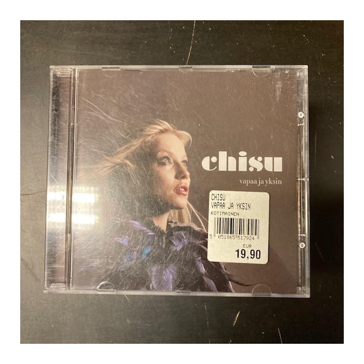 Chisu - Vapaa ja yksin CD (VG/VG+) -pop-