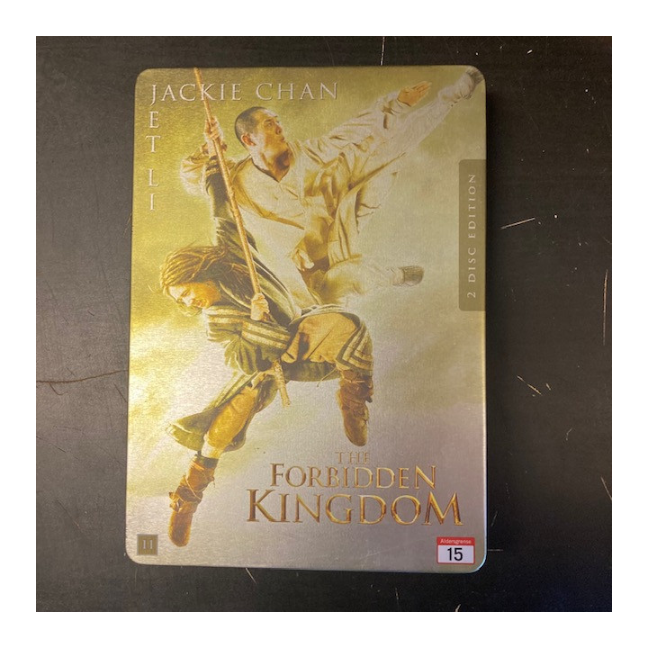 Forbidden Kingdom - kaksi mestaria (steelbook) 2DVD (VG/M-) -seikkailu-
