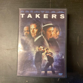 Takers DVD (VG+/M-) -toiminta-