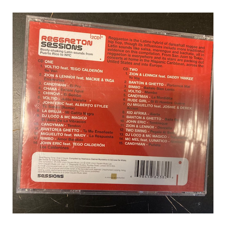 V/A - Reggaeton Sessions 2CD (VG+/M-)