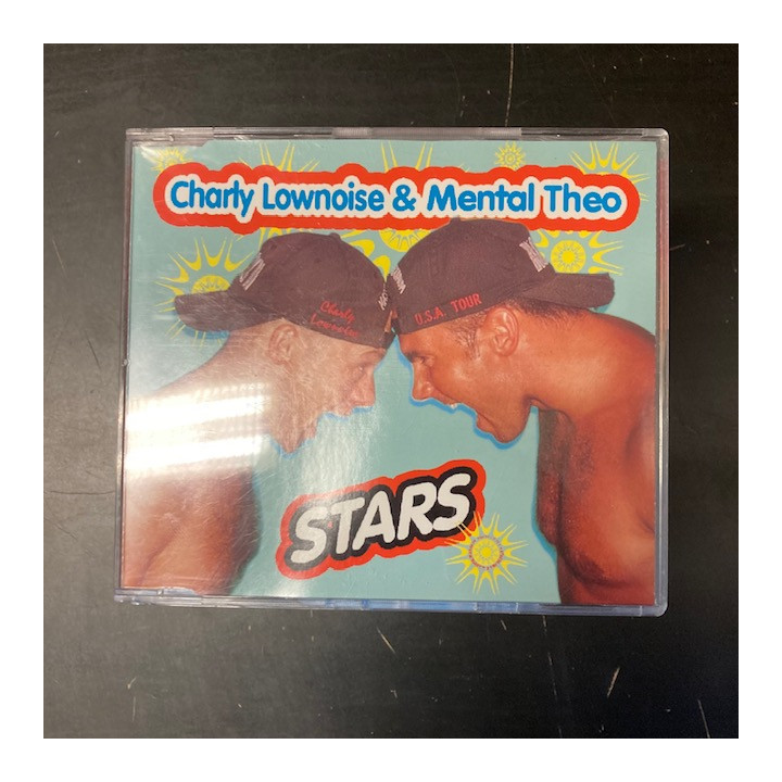 Charly Lownoise & Mental Theo - Stars CDS (VG+/M-) -happy hardcore-