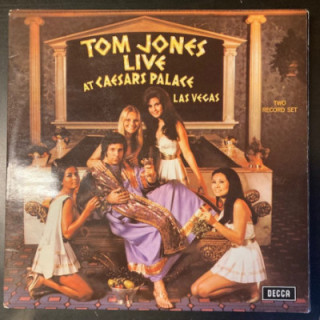 Tom Jones - Live At Caesars Palace Las Vegas 2LP (VG+/VG+) -pop-