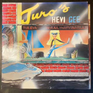 Turo's Hevi Gee - Tuleva keräilyharvinaisuus LP (VG+-M-/M-) -huumorimusiikki-