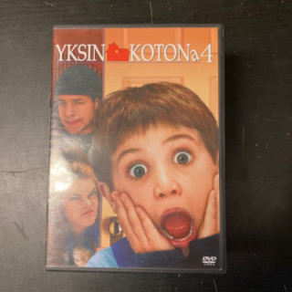 Yksin kotona 4 DVD (VG/M-) -komedia-