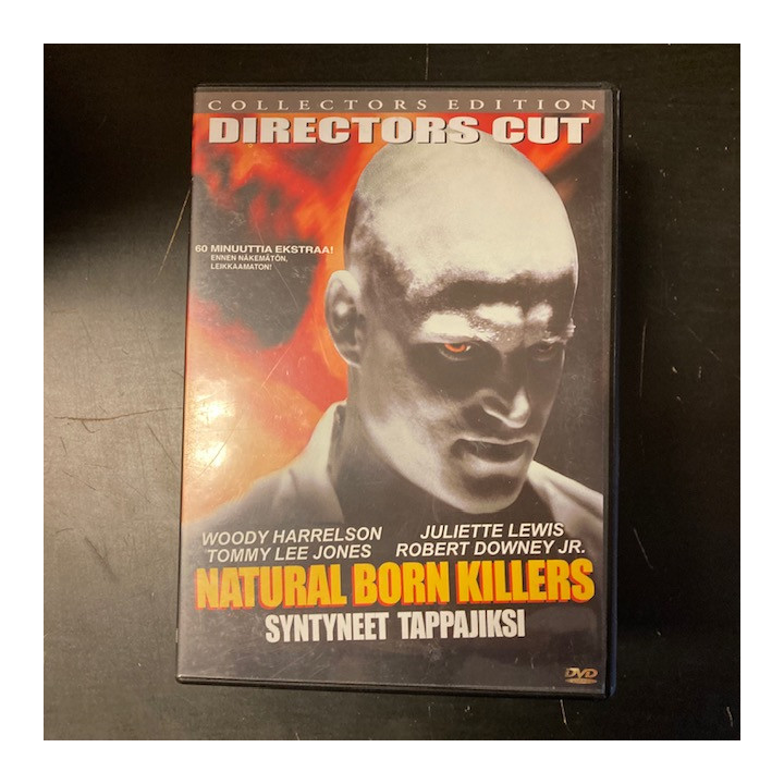 Syntyneet tappajiksi (collector's edition) DVD (VG+/M-) -toiminta/draama-