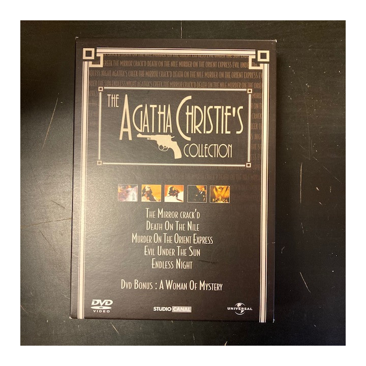 Agatha Christie's Collection 6DVD (VG-M-/M-) -jännitys-