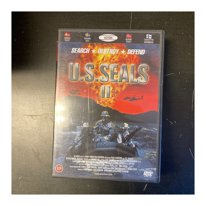 U.S. Seals II DVD (M-/M-) -toiminta-